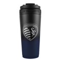 thumbnail image 1 of WinCraft Sporting Kansas City 26oz. Ombre Stainless Steel Ice Shaker Blender Bottle, 1 of 2