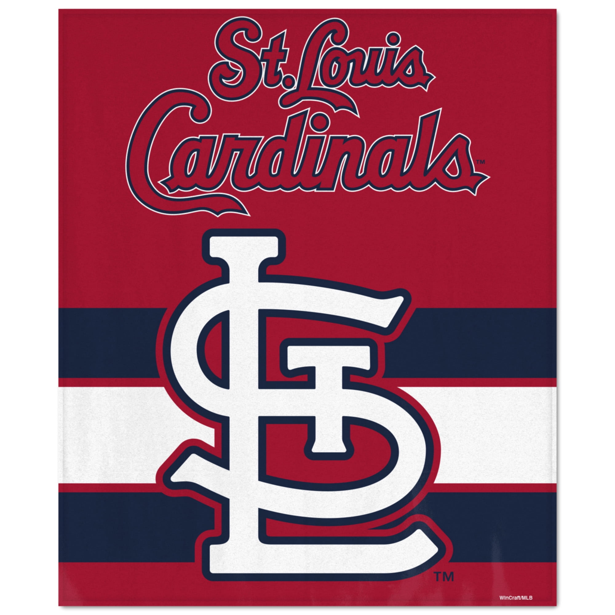 WinCraft St. Louis Cardinals Ultra Plush 50" x 60" Throw Blanket