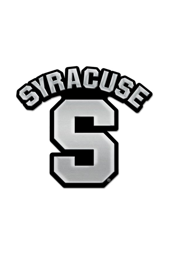 Syracuse Orange Team Chrome Car Emblem