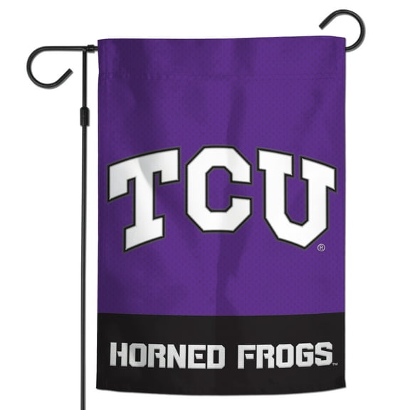 WinCraft TCU Horned Frogs 12" x 18" Applique Garden Flag