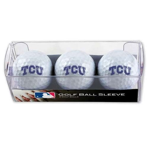 WinCraft TCU Horned Frogs Golf Balls, 3 Pack