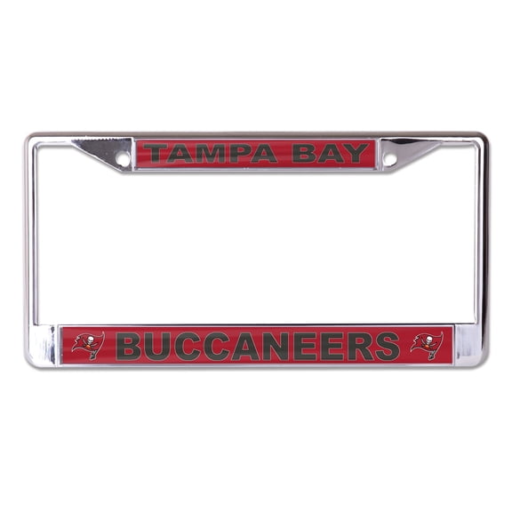 WinCraft Tampa Bay Buccaneers Team Logo S/L Metal License Plate Frame