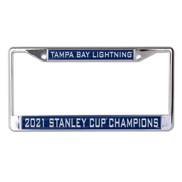 WinCraft Tampa Bay Lightning 2021 Stanley Cup Champions Metal LaserCut