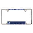 thumbnail image 1 of WinCraft  Tampa Bay Lightning Chrome Plated Metal License Plate Frame, 1 of 1
