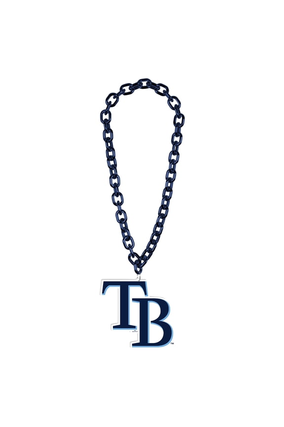 Tampa Bay Rays Big Chain Logo Necklace