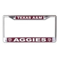 thumbnail image 1 of WinCraft Texas A&M Aggies S/L Team Color Covered Metal License Plate Frame, 1 of 1
