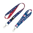 thumbnail image 1 of WinCraft Texas Rangers 2-Pack Lanyard with Detachable Buckle & Key Strap Set, 1 of 1
