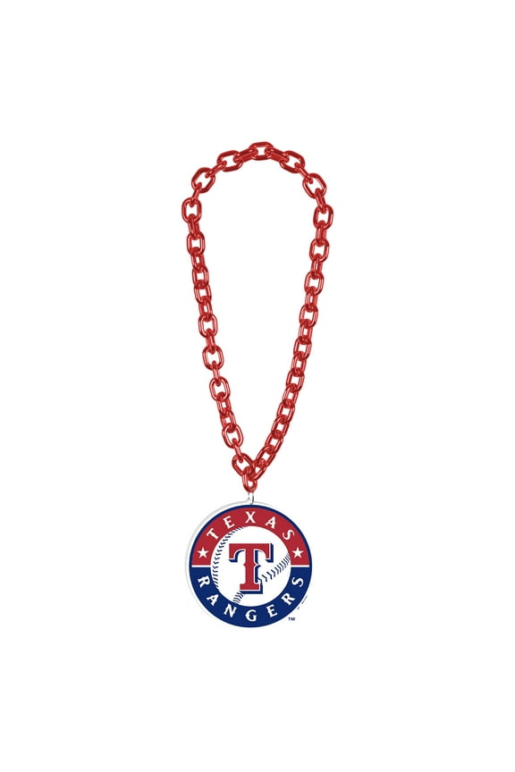 Texas Rangers Big Chain Logo Necklace