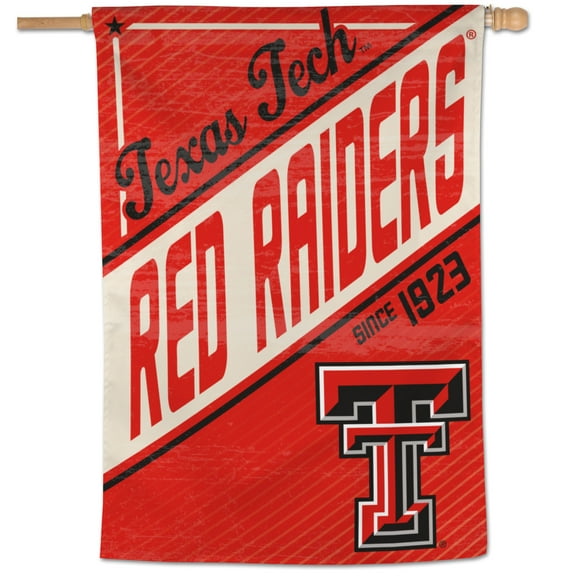 WinCraft Texas Tech Red Raiders 28" x 40" Retro Single-Sided Vertical Banner