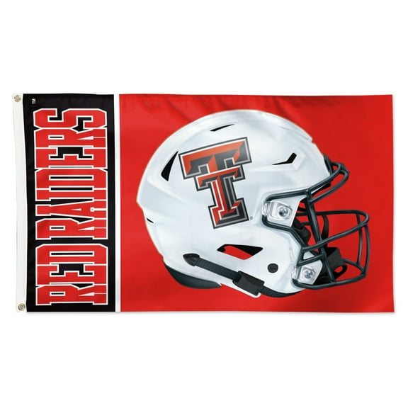 WinCraft Texas Tech Red Raiders 3' x 5' Helmet Deluxe Single-Sided Flag