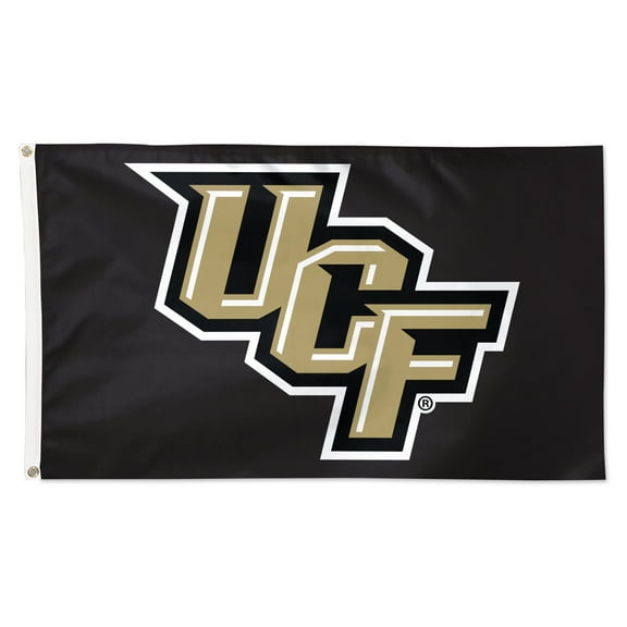 WinCraft UCF Knights 3' x 5' Single-Sided Deluxe Primary Team Logo Flag