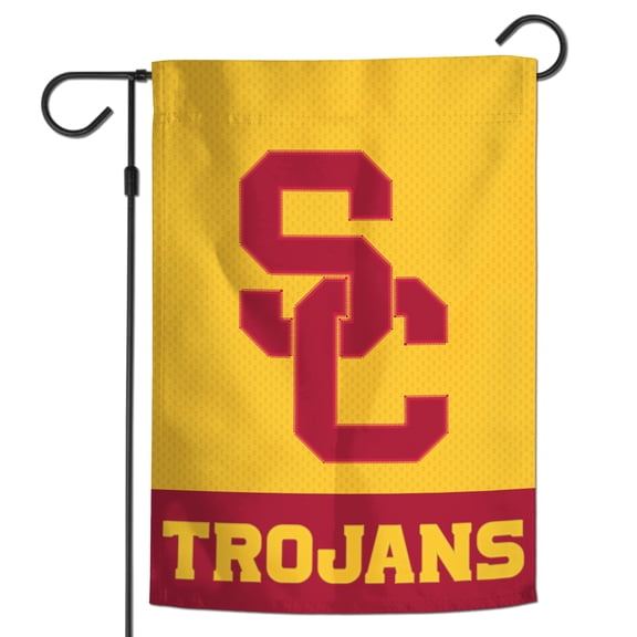 WinCraft USC Trojans 12" x 18" Applique Garden Flag