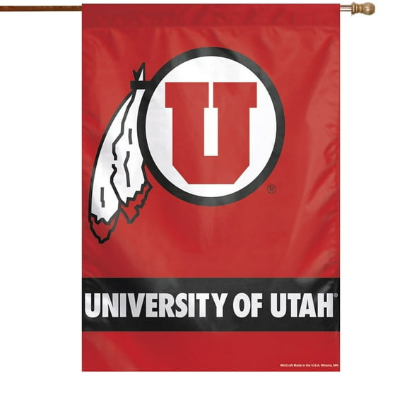 NCAA Utah Utes Team 28" x 40" Vertical Flag