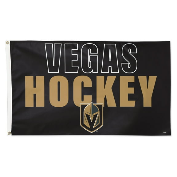 WinCraft Vegas Golden Knights 3' x 5' Single-Sided Team Location Deluxe Flag