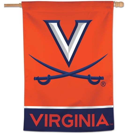 NCAA Virginia Team 28" x 40" Vertical Flag