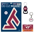 thumbnail image 1 of WinCraft Virginia Tech Hokies 4-Pack Key Rings and Magnets Set, 1 of 1