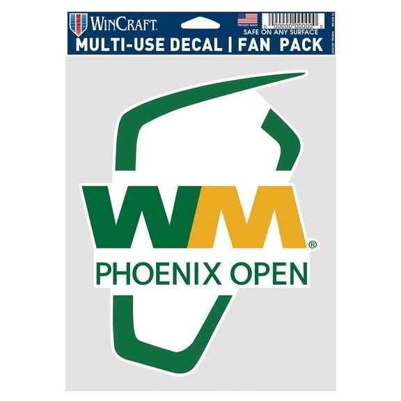WinCraft WM Phoenix Open 5.5- x 7.75- Multi-Use Decal