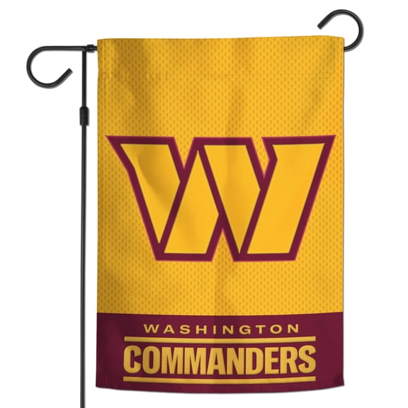 WinCraft Washington Commanders 12" x 18" Applique Garden Flag