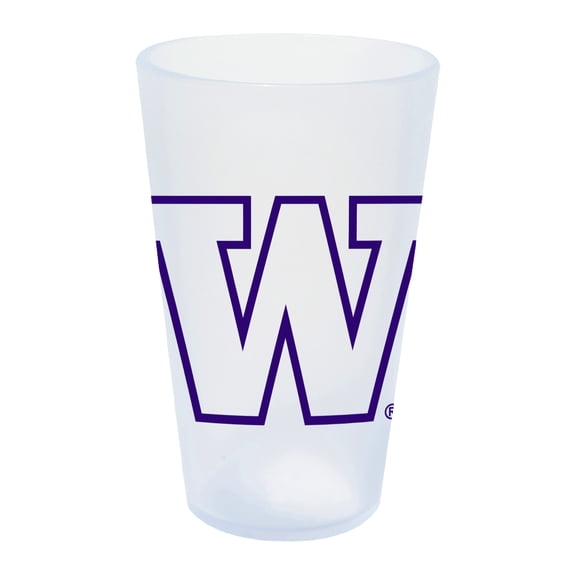 WinCraft Washington Huskies 16oz. Icicle Silicone Pint Glass