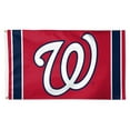 thumbnail image 1 of WinCraft Washington Nationals 3' x 5' Vertical Stripe Deluxe Single-Sided Flag, 1 of 1
