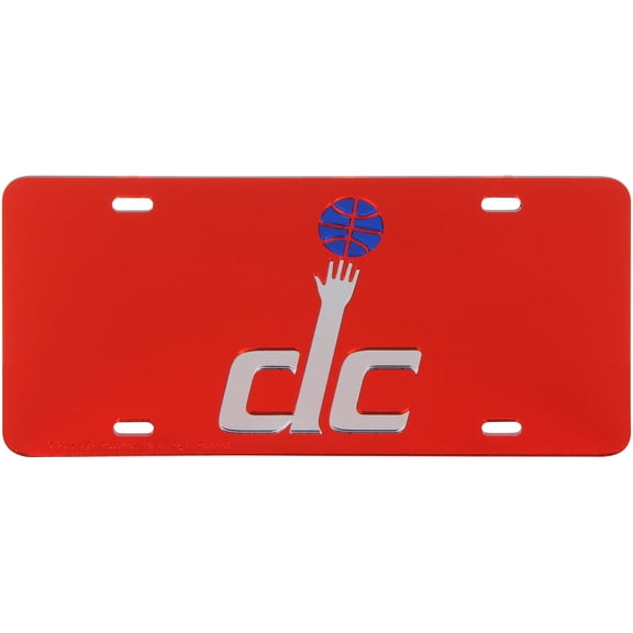 WinCraft Washington Wizards Crystal Mirror License Plate