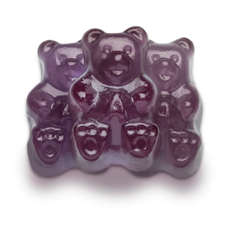 WinCrest Concord Grape Gummi Bears - 1.5 Lb Tub