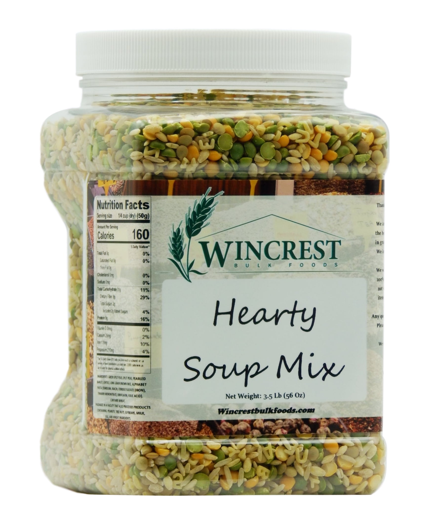 WinCrest Hearty Soup Mix 3.5 Lb Tub