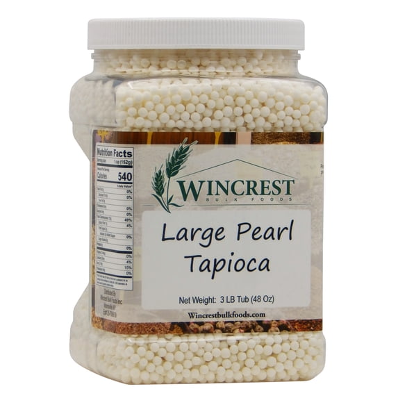 Tapioca Pool Large Pearl Tapioca - 3 Lb Tub - Walmart.com