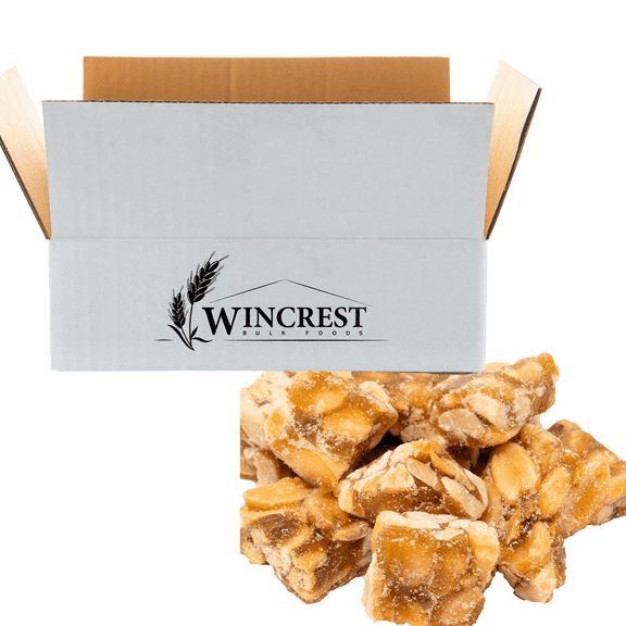 WinCrest Peanut Brittle Squares - 5 Lb Case