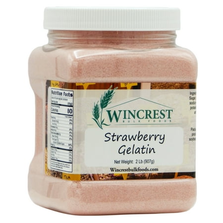 WinCrest Instant Strawberry Gelatin - 2 Lb Tub