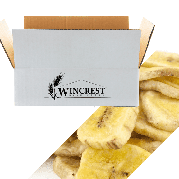 WinCrest Sweetened Banana Chips - 3 Lb Case