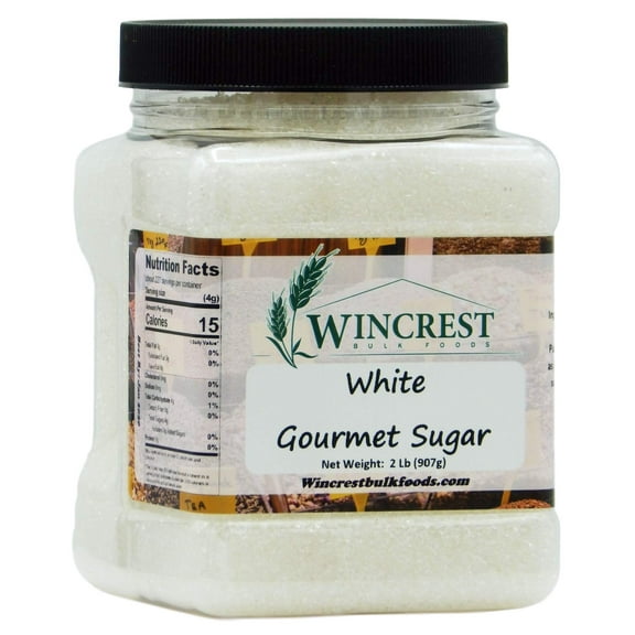 Extra Large Gourmet Sanding Sugar (White)