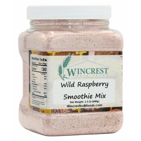 WinCrest Wild Raspberry Smoothie Mix - 1.5 Lb Tub