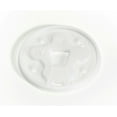 thumbnail image 1 of WinCup Disposable Drinking Cup Lid White Foam 1000 Ct DT18B, 1 of 4