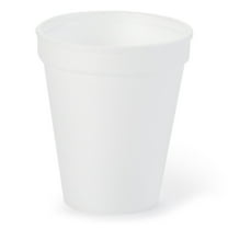 WinCup Disposable Insulated Drinking Cup White Styrofoam 8 oz. 25 Ct 8C8W