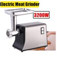 WinHolder 3200W Electric Meat Grinder Stainless Steel Powerful Sausage