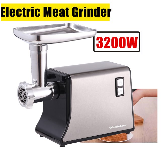WinHolder 3200W Electric Meat Grinder Stainless Steel Powerful Sausage