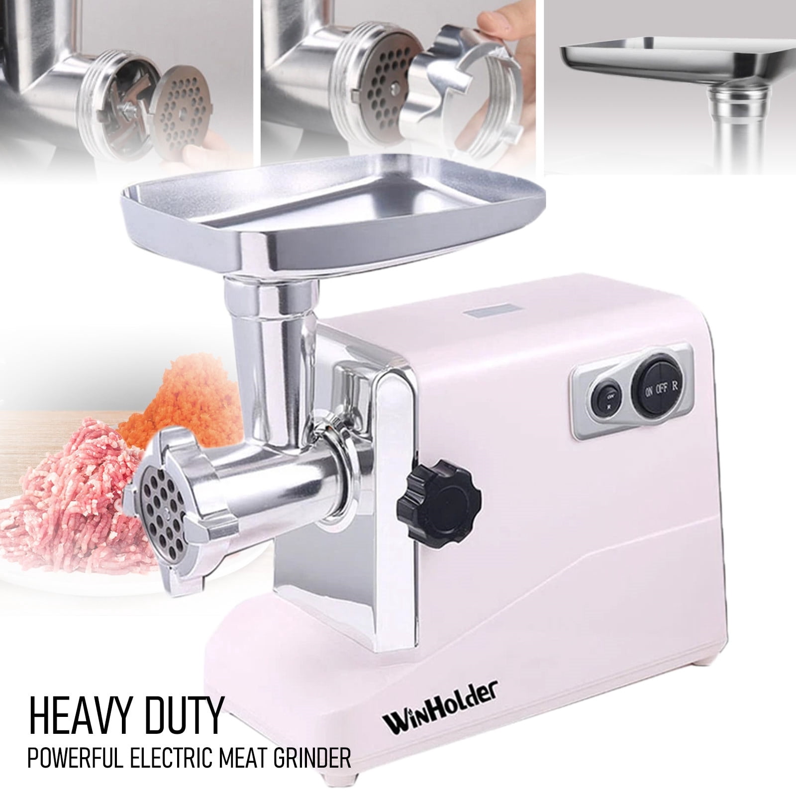 WinHolder 3500W Electric Meat Grinder Sausage Stuffer Mincer Home Appliances With Blades