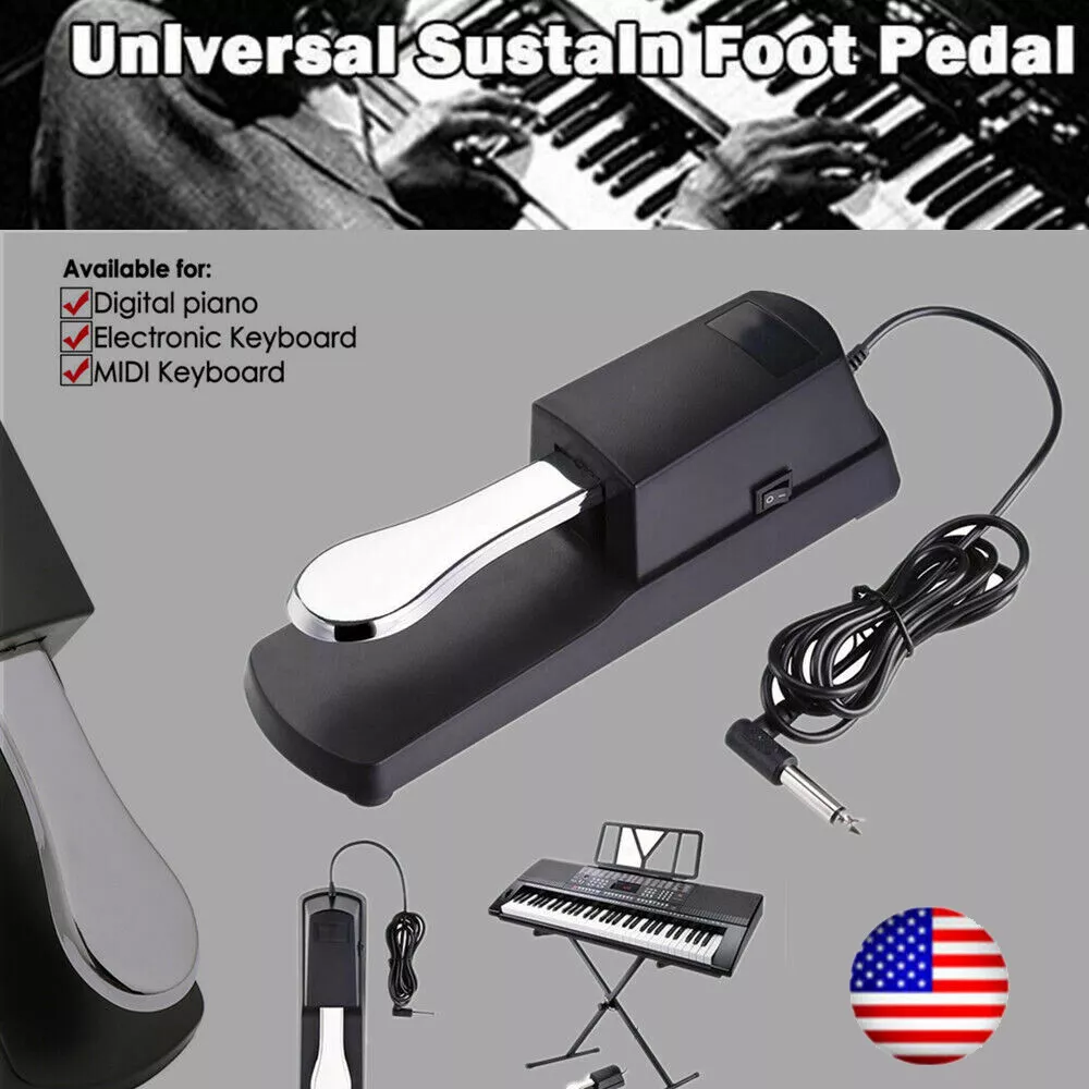 Alesis ASP-2 Universal Sustain Pedal for Digital Pianos