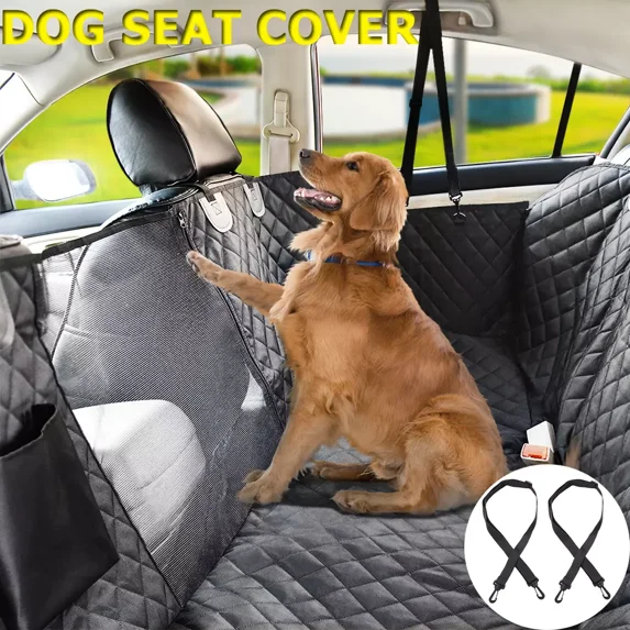 WinHolder Dog Car Rear Back Seat Cover Waterproof Pet Travel Hammock Safety Protector Mat