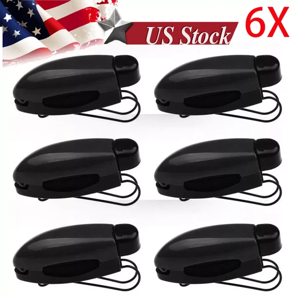 WinHolder For Glasses Sunglasses Eyeglass Ticket Card 6PACK Car Auto Sun Visor Clip Holder