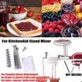 thumbnail image 1 of WinHolder Fruit & Vegetable Strainer Attachment Tomato Juicer For KitchenAid Stand Mixer, 1 of 6