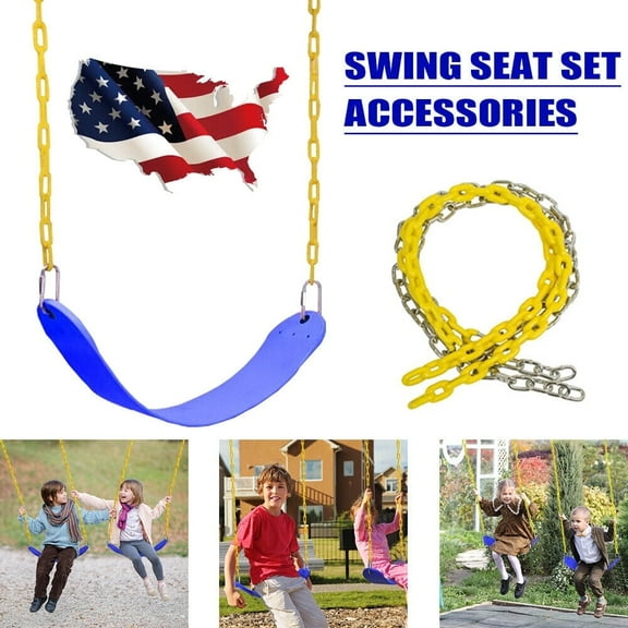 WinHolder Heavy Duty Swing Seat Set Accessories Replacement w/ Chain kids & Adult Outdoor