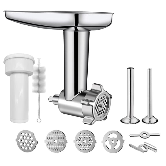 WinHolder Meat Grinder Attachment For Kitchenaid Stand Mixer, Food Grinder Attachment