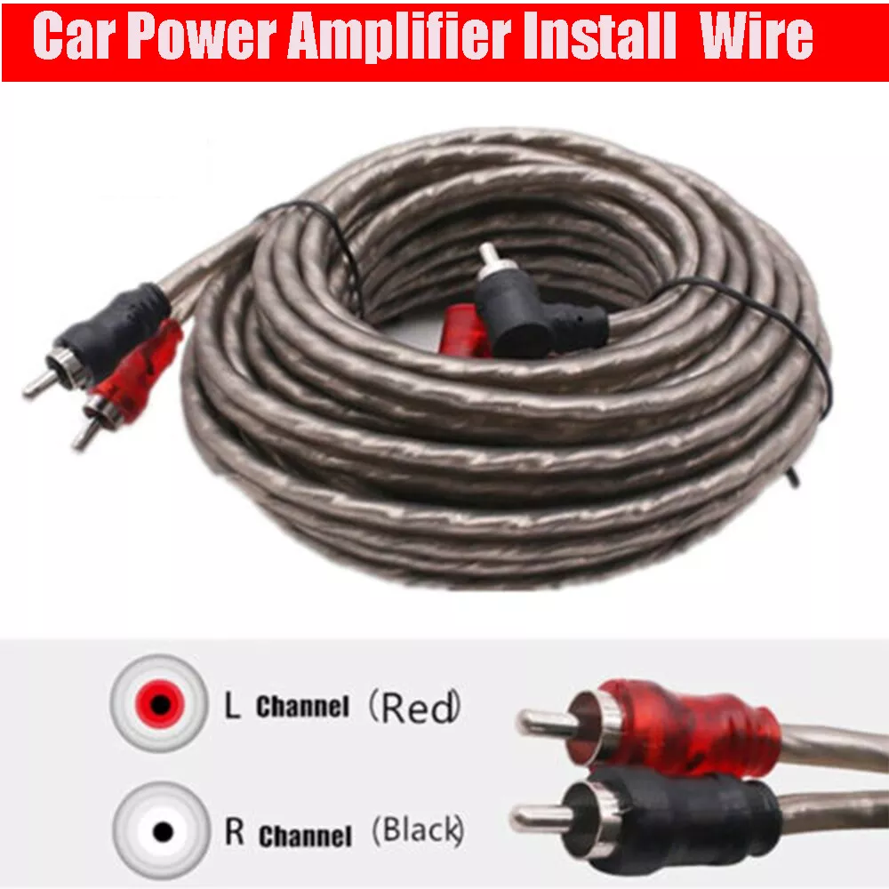 WinHolder USA Car Audio Cable Amp Amplifier Install RCA Subwoofer Sub