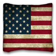 thumbnail image 1 of WinHome American Flag Pillowcase Pillow Case Cover Standard By Generic Size 20x20 Inches Two Side Print, 1 of 1