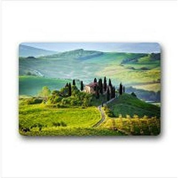 WinHome Beautiful Tuscany Italy Doormat Floor Mats Rugs Outdoors/Indoor Doormat Size 23.6x15.7 inches