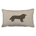 thumbnail image 1 of WinHome Bernese Mountain Dog Gray Typical Silhouette Throw Pillow Decorative Polyester 20 x 30 Inch Rectangle Throw Pillow Covers With Hidden Zipper Home Sofa Cushion Decorative Pillowcases, 1 of 1