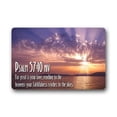 thumbnail image 1 of WinHome Bible Vers Doormat Floor Mats Rugs Outdoors/Indoor Doormat Size 23.6x15.7 inches, 1 of 1