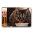 thumbnail image 1 of WinHome Cat Eating Doormat Floor Mats Rugs Outdoors/Indoor Doormat Size 23.6x15.7 inches, 1 of 1